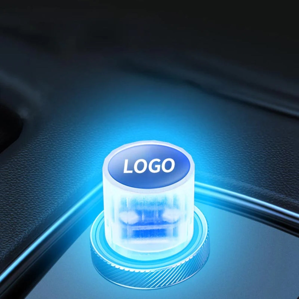 Dekorativt mini-USB-LED-lys til bilinteriøret