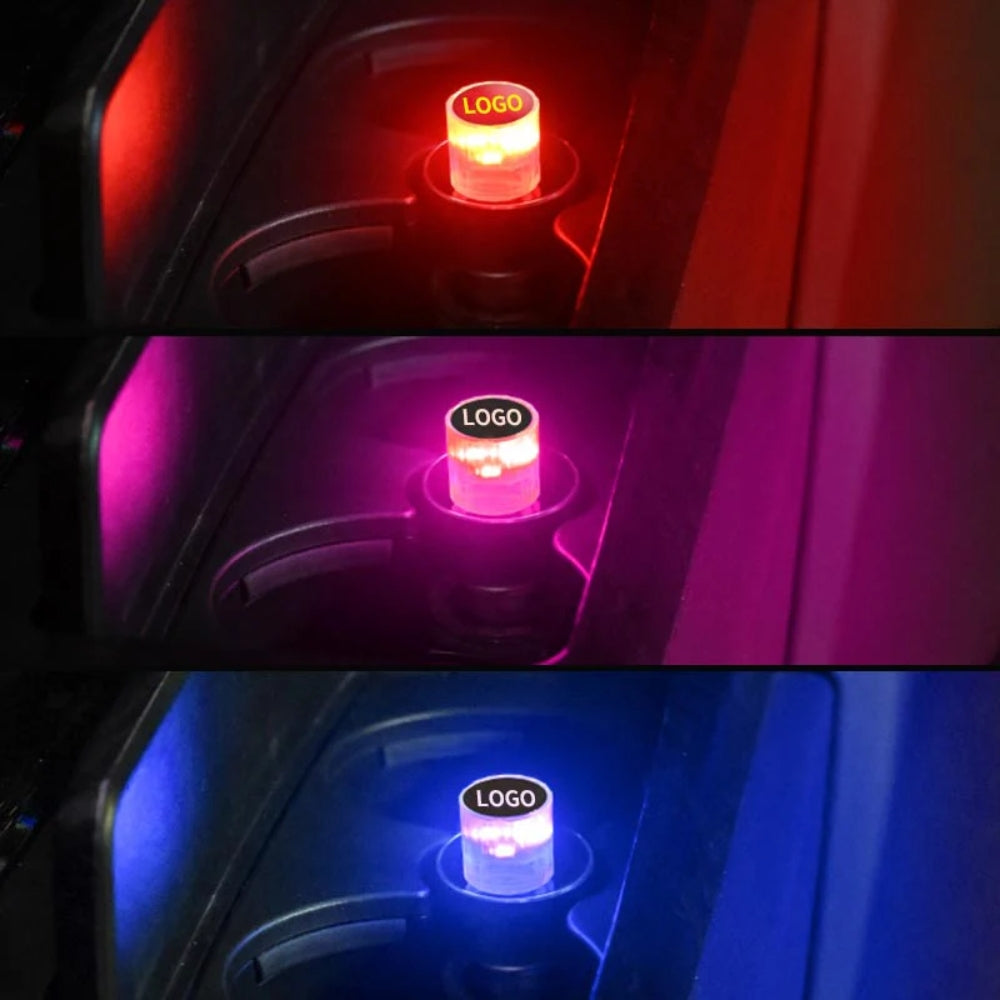 Dekorativt mini-USB-LED-lys til bilinteriøret